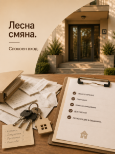 смяна на домоуправител - правим го